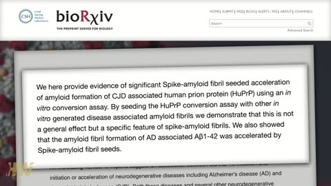 NEW REPORT: SPIKE PROTEIN WORSENS NEURODEGENERATIVE DISEASES