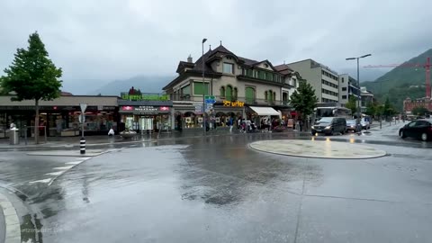 Interlaken, the heart of the Swiss Alps