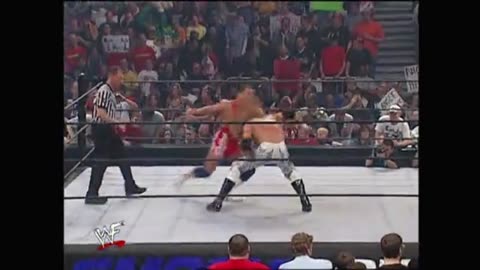 Kurt Angle & Albert vs. Edge & Rikishi SD April 25, 2002