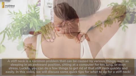 Unlock the Secret to Curing a Stiff Neck Rapidly