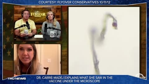 DR. CARRIE MADEJ EXPLAINS WHAT SHE SAW IN THE VACCINE UNDER THE MICROSCOPE