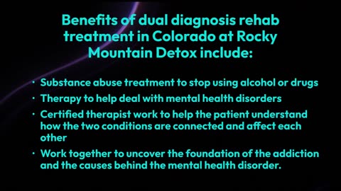 Dual Diagnosis Treatment Colorado - Rocky Mountain Detox, LLC