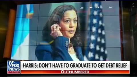 Kamala Harris: Students don’t need to graduate to take advantage of Biden’s student loan handout