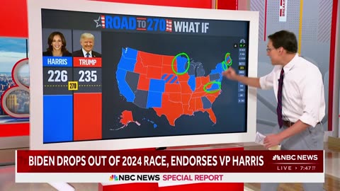 Kornacki breaks down how a Trump-Harris matchup would change the 2024 race| A-Dream News ✅