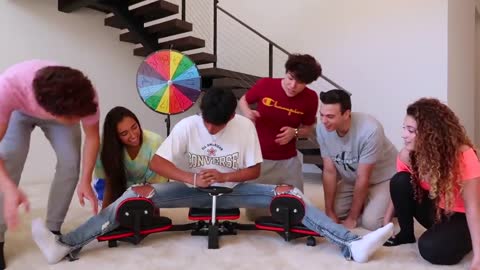 How far can you split challenge- challenge- funny- family
