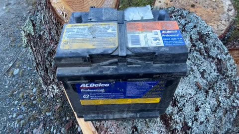 2012 GMC Sierra- Battery Replacement