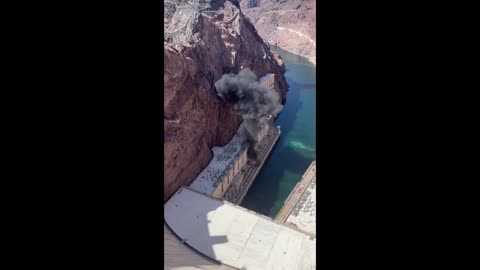Explosion At Hoover Dam - Sirens Going Off