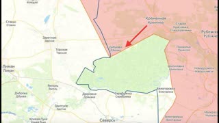 Russian counterattack in Kremennaya.