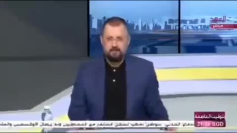 Iraqi TV Channel Host - Rinas Ali - Collapses On Air...