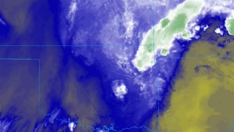 05/15/23 - Visible Oklahoma Chemtrails on Mid-Level Water Vapor