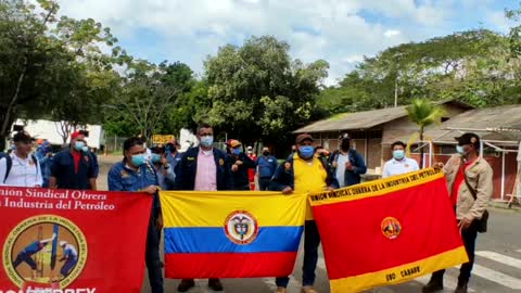 Crece tensión entre Ecopetrol y la USO por protesta en Barrancabermeja