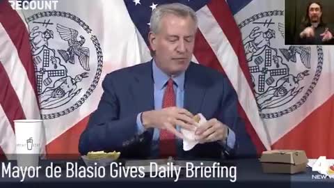 De Blasio Attempts to Bribe New Yorkers With French Fries