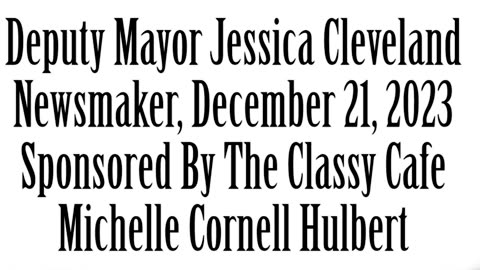 Wlea Newsmaker, December 21, 2023, Hornell Deputy Mayor Jessica Cleveland