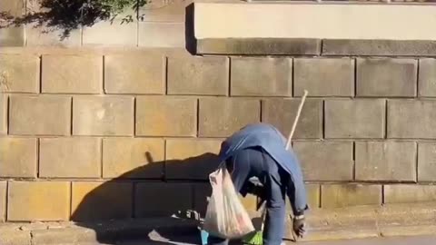 In Japan, everyone cleans the street outside of their houses.