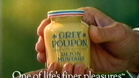 Grey Poupon Dijon Mustard - One of Life's Finer Pleasures (Cars) Classic 1986 TV AD #2