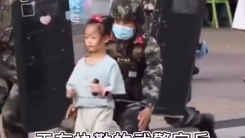 Poor acting by CCP police