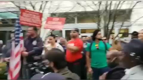 Breaking: NYPD FDNY EMS SDNY PROTESTING