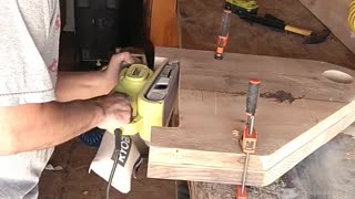 Building 2 step Solid Wood Stepstool part 1