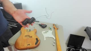 1971 Fender Precision Bass short demo and teardown / complete disassembly