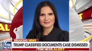 Judge Cannon dismisses Trumps classified docs case