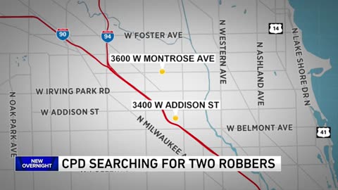 CPD search for armed robbers who targeted 2 stores in 20 minutes on Northwest Side | WGN News