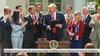 Trump signs EO on Hispanic Prosperity Initiative