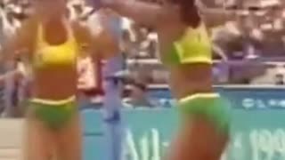 1st Women's Final of Beach Volleyball Olympic Games