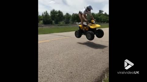 How not to ride a quad