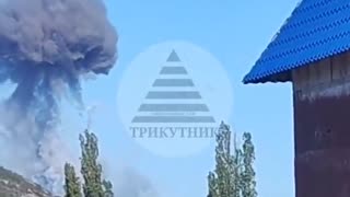 💥 Ukraine Russia War | Another Angle of Russian Ammunition Depot Explosion in Sorokyne, Luhans | RCF
