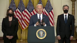Biden admits his administration does not know how many Americans are still in Afghanistan.