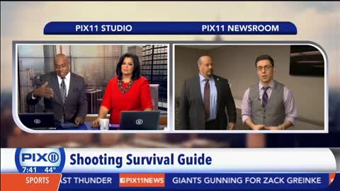 David Katz discussing Active Shooter Response on WPIX Channel 11 NYC