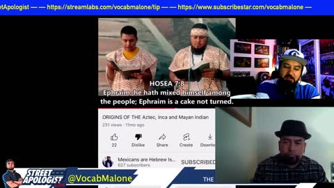 The Conscious Chicano and Vocab Malone debunk Brown Hebrew Israelism