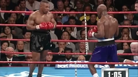 Mike Tyson (USA) vs Evander Holyfield (USA) | KNOCKOUT, BOXING fight, part 1