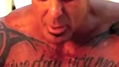 Rich Piana eating hes food