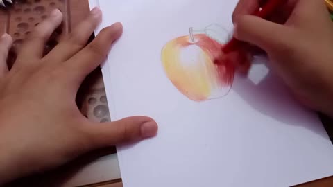 Transition Apple Color With Red Lead Halo