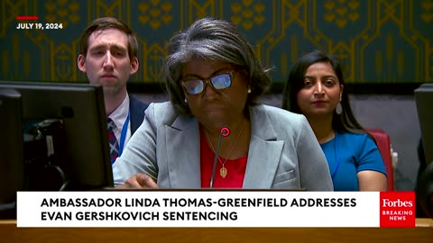 'He's Being Punished Because... He's American': UN Ambassador Blasts Gershkovich Sentencing