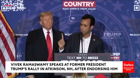 VIVEK RAMASWAMY ENDORSE PRESIDENT TRUMP