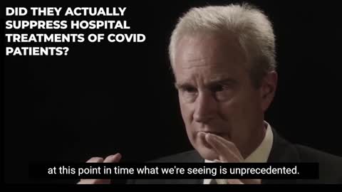 Did they Actually Suppress Hospital Treatments of Covid Patients? Dr. McCullough Shares