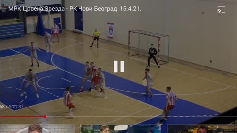 Cool handball goal