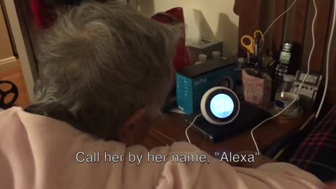 Grandma asks Amazon's Alexa to scratch her back
