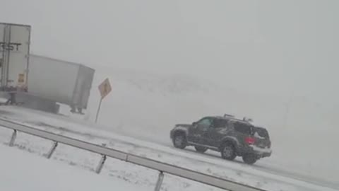 Pile-Up on I-80 as it Happens