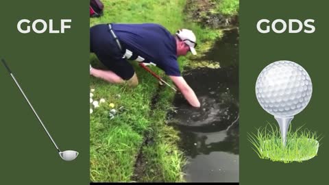 GOLF FUNNY AWSOME FAILS