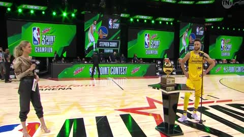 stephen curry 2021 all star 3 point shooting contest winner