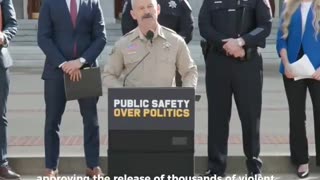 California Sheriff Chad calls out the progressive policies, masquerading as “criminal justice reform