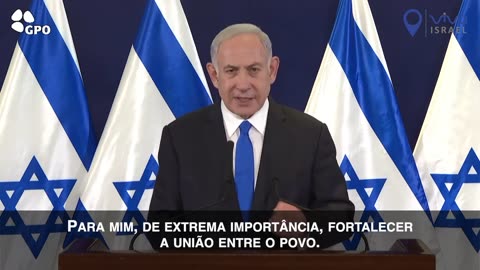 3° DIA DE GU3RR4 - PRONUNCIAMENTO AO POVO DE ISRAEL - Tradução e Legendas Canal -VivaIsraell