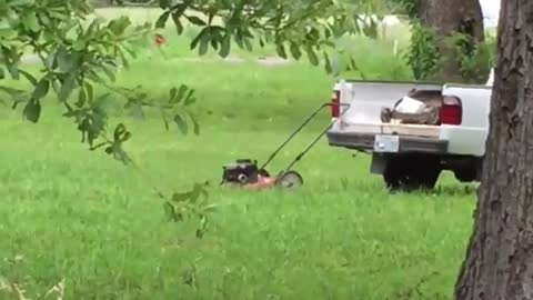 Redneck Lawn Mower