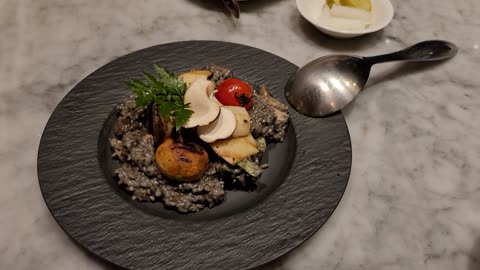 Black Sesame Risotto in seoul