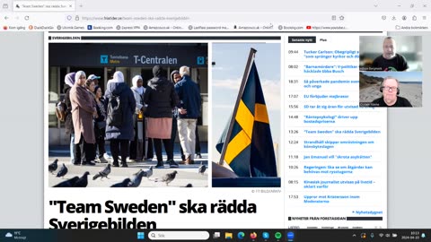 Lunchklubben 10 april - Team Sweden ska rädda Sverigebilden