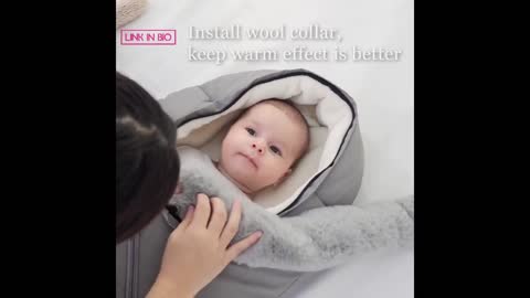 Orzbow Warm Baby Sleeping Bags Newborn Envelope Winter Baby Stroller Sleep sacks