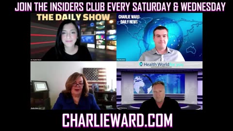 SHIEILA HOLM JOINS CHARLIE WARD INSIDERS CLUB 10TH JULY 2024 WITH